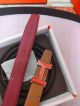AAA Hermes Reversible Ladies' Belt For Sale - Orange On Steel H Buckle (3)_th.jpg